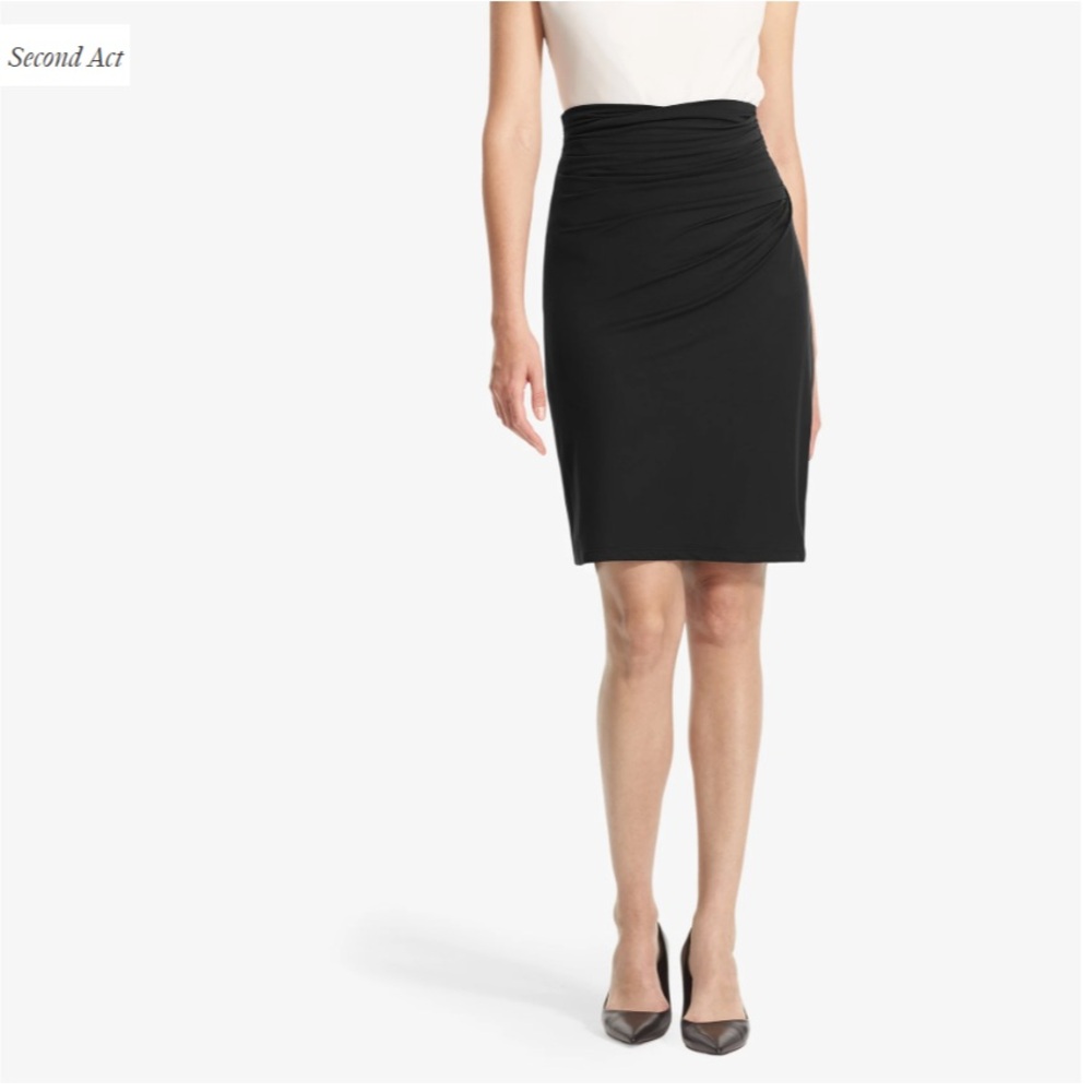 MM Lafleur Soho Skirt Black NWT